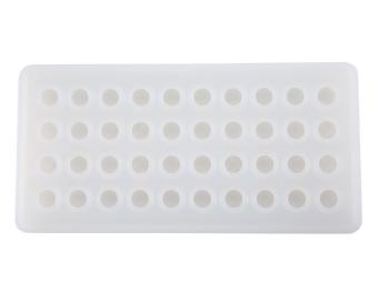 NiceEshop 40 Ice Cube Trays, Silicon Ice Mold Tray Candy ChocolateSilicone Molds Mini Ice Ball Maker Party Maker, Round, White - Intl June 2018 - 2 niceEshop 40 Ice Cube Trays, Silicon Ice Mold Tray Candy ChocolateSilicone Molds Mini Ice Ball Maker Party Maker, Round, White - intl - 2