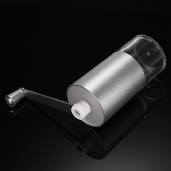Portable Manual Aluminium Coffee Bean Grinder Mill With Brush AndSpoon June 2018 - 2 Portable Manual Aluminium Coffee Bean Grinder Mill with Brush andSpoon - 2