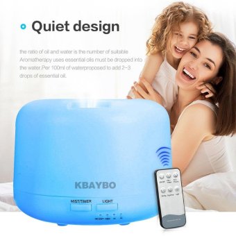 Remote Control 300ML Ultrasonic Air Aroma Humidifier With 7 Color Lights Electric Aromatherapy Essential Oil Aroma Diffuser - Intl April 2018 - 2 Remote Control 300ML Ultrasonic Air Aroma Humidifier with 7 Color Lights Electric Aromatherapy Essential Oil Aroma Diffuser - intl - 2