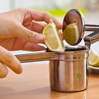 Stainless Steel Hand Press Lemon Orange Squeezer Juicer Kitchen BarTools July 2018 - 3 Stainless Steel Hand Press Lemon Orange Squeezer Juicer Kitchen BarTools - 3