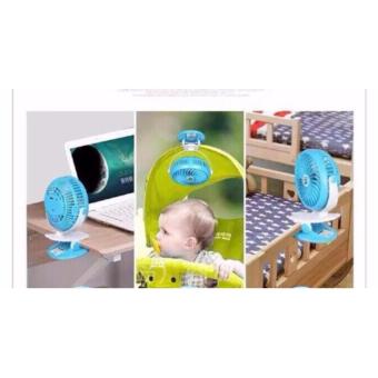 USB Mini Clip & Table Fan Rechargeable Desktop Portable Electric Fan (Green) June 2018 - 4 USB Mini Clip & Table Fan Rechargeable Desktop Portable Electric Fan (Green) - 4