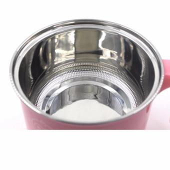 XUNBAO Stainless Steel Electric Cooker Boiler (Pink) June 2018 - 2 XUNBAO Stainless Steel Electric Cooker Boiler (Pink) - 2