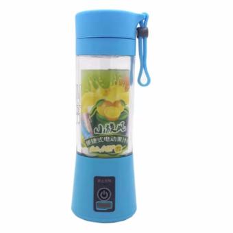 Zea Store Rechargeable USB Electric Fruit And Vegetable Blender CupJuicer Extractor 380mL (Blue) With Kitchen Pressing FoodChopper Cutter Slicer Peeler Dicer Vegetable Onion Garlic (White) June 2018 - 2 Zea Store Rechargeable USB Electric Fruit and Vegetable Blender CupJuicer Extractor 380mL (Blue) with Kitchen Pressing FoodChopper Cutter Slicer Peeler Dicer Vegetable Onion Garlic (White) - 2