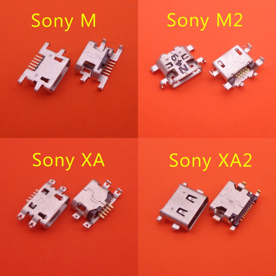 10pcs Micro USB Jack Connector Charging Socket For Sony Xperia M C1904