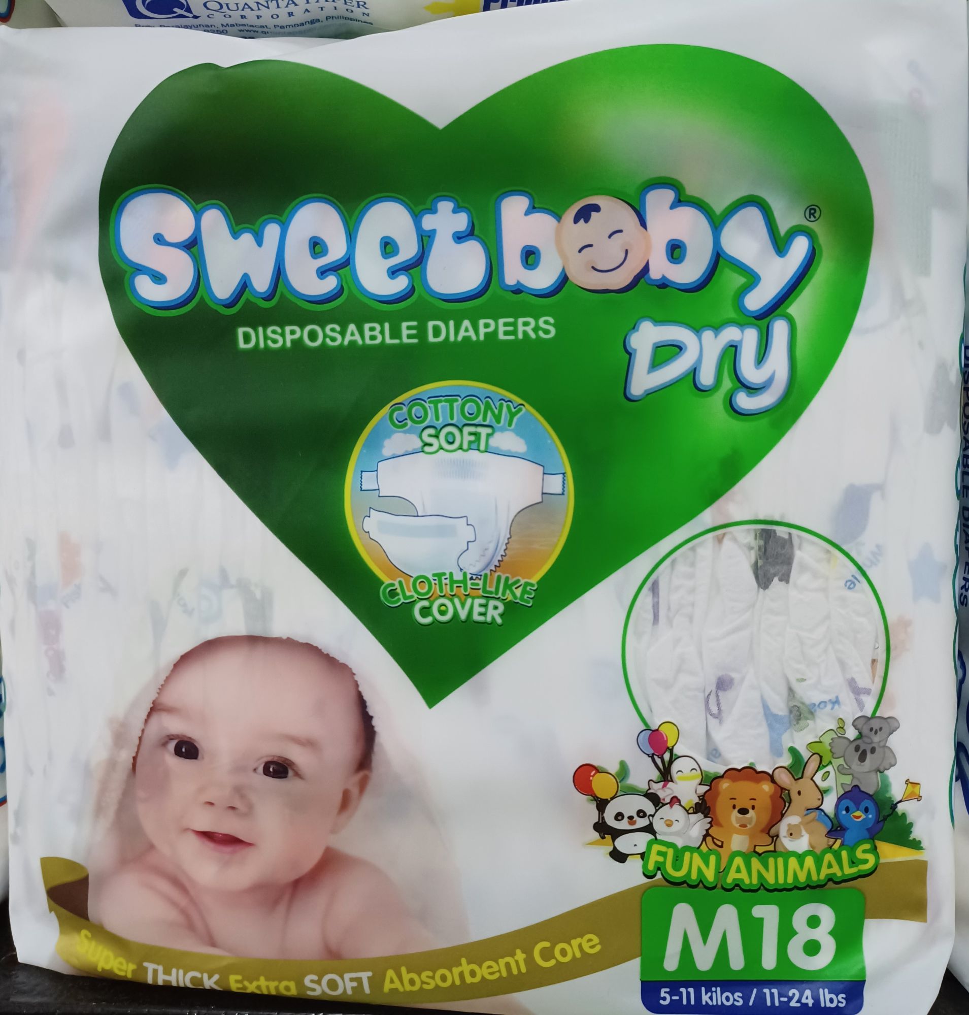 Sweet baby hot sale dry diaper