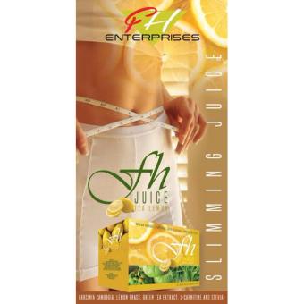 FH Slimming Juice Tea Lemon (15 Grams X 10 Sachet) April 2018 - 2 FH Slimming Juice Tea Lemon (15 grams x 10 Sachet) - 2