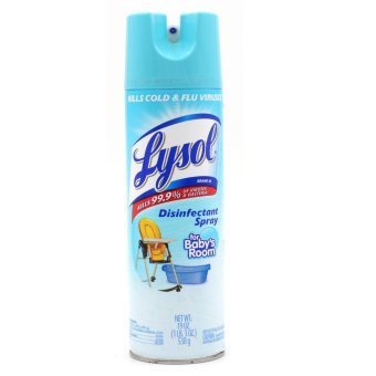 LYSOL Disinfectant Spray For Baby's Room 538g Set Of 2 June 2018 - 2 LYSOL Disinfectant Spray For Baby's Room 538g Set of 2 - 2