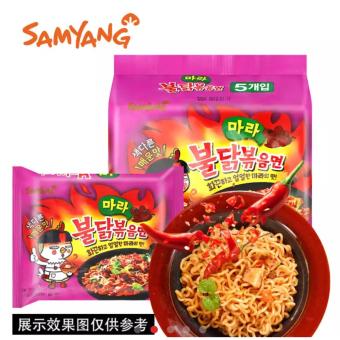 SamYang Buldak Bokkum Myun 4x SPICY Multi 135g X 5pc June 2018 - 3 SamYang Buldak Bokkum Myun 4x SPICY Multi 135g x 5pc - 3