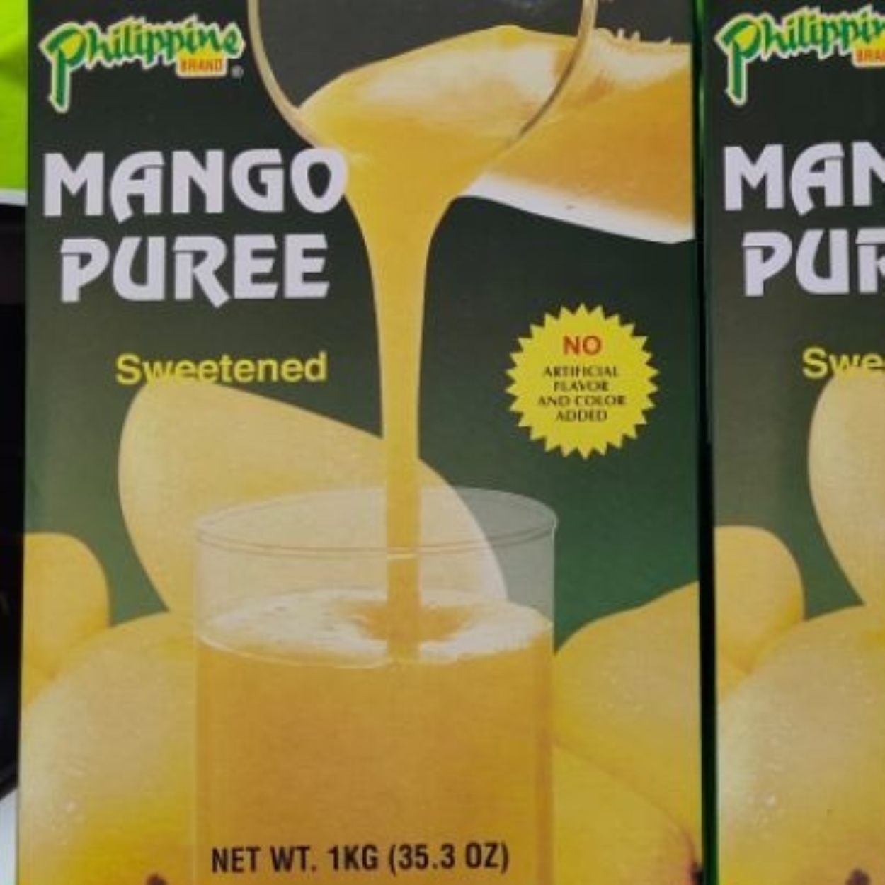 Philippine Brand Sweetened Mango Puree 1kg 