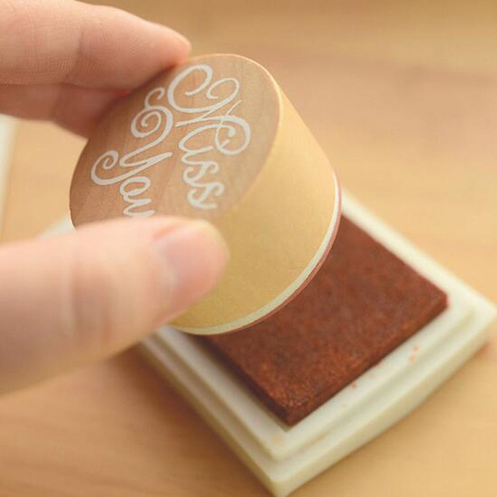 ZHUJI หัตถกรรมสำหรับสมุดภาพ DIY ลายดอกไม้ดอกไม้อัลบั้มรูป Embossing ไม้ตรายางแสตมป์