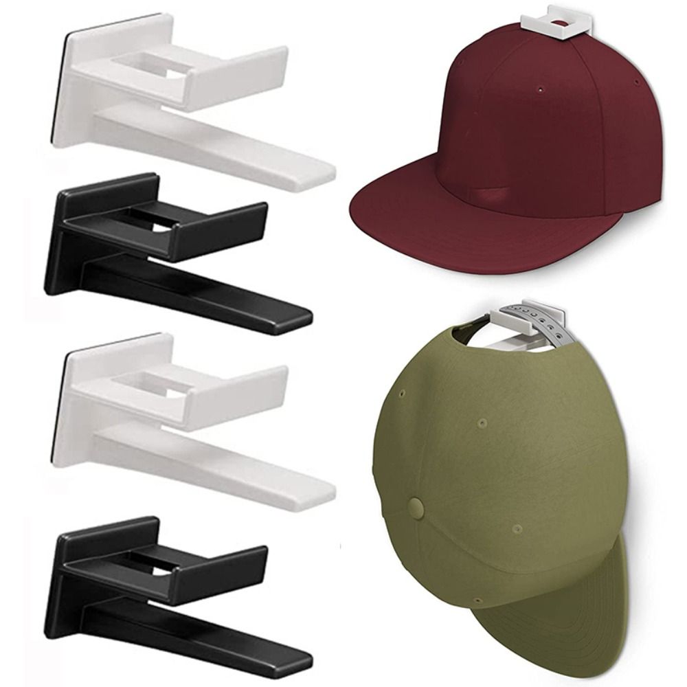 Abdfg 5 cái cửa nâng cấp tự dính dính giá giữ mũ giá treo móc treo mũ giá