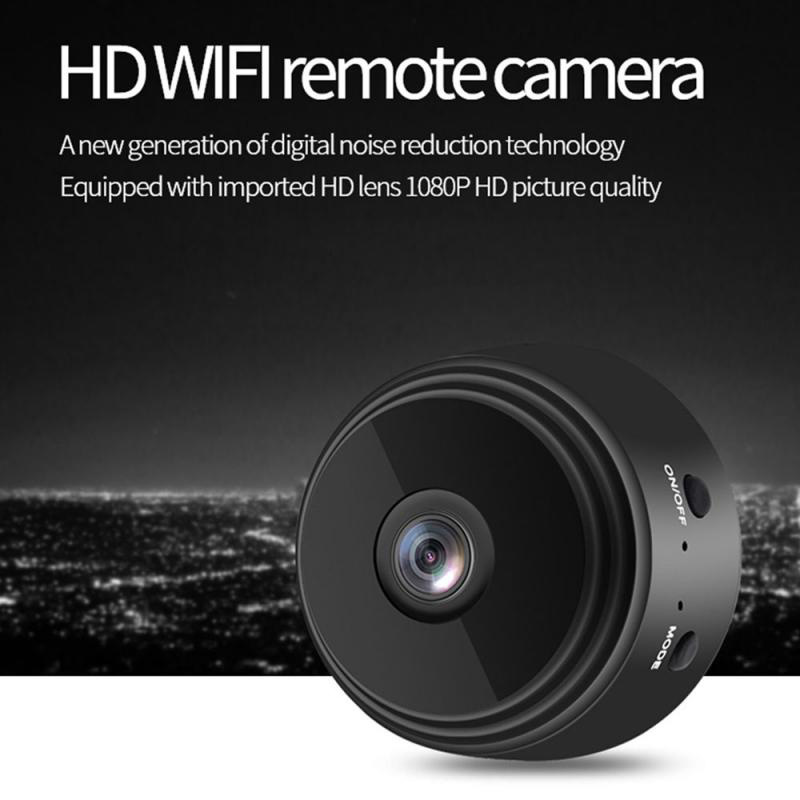 A9 1080P กล้อง HD (Little ดาว) ไร้สาย Wifi IP กล้องจิ๋วเครื่องตรวจสอบความปลอดภัยภายในบ้านกล้อง2ชั่วโมงใช้งานร่วมกับ Android/Ios