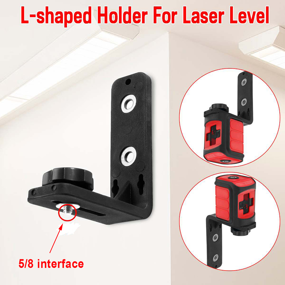 Móc treo sdkigvx spirit level nam châm mạnh hình chữ l thu hút giá treo, giá đỡ mức laser hỗ trợ cân bằng