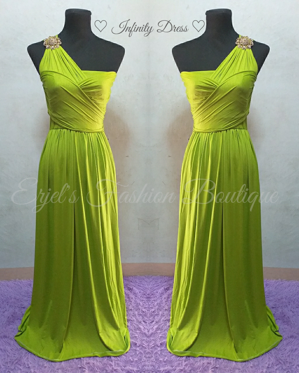 Apple Green Infinity Dress Factory Sale ...