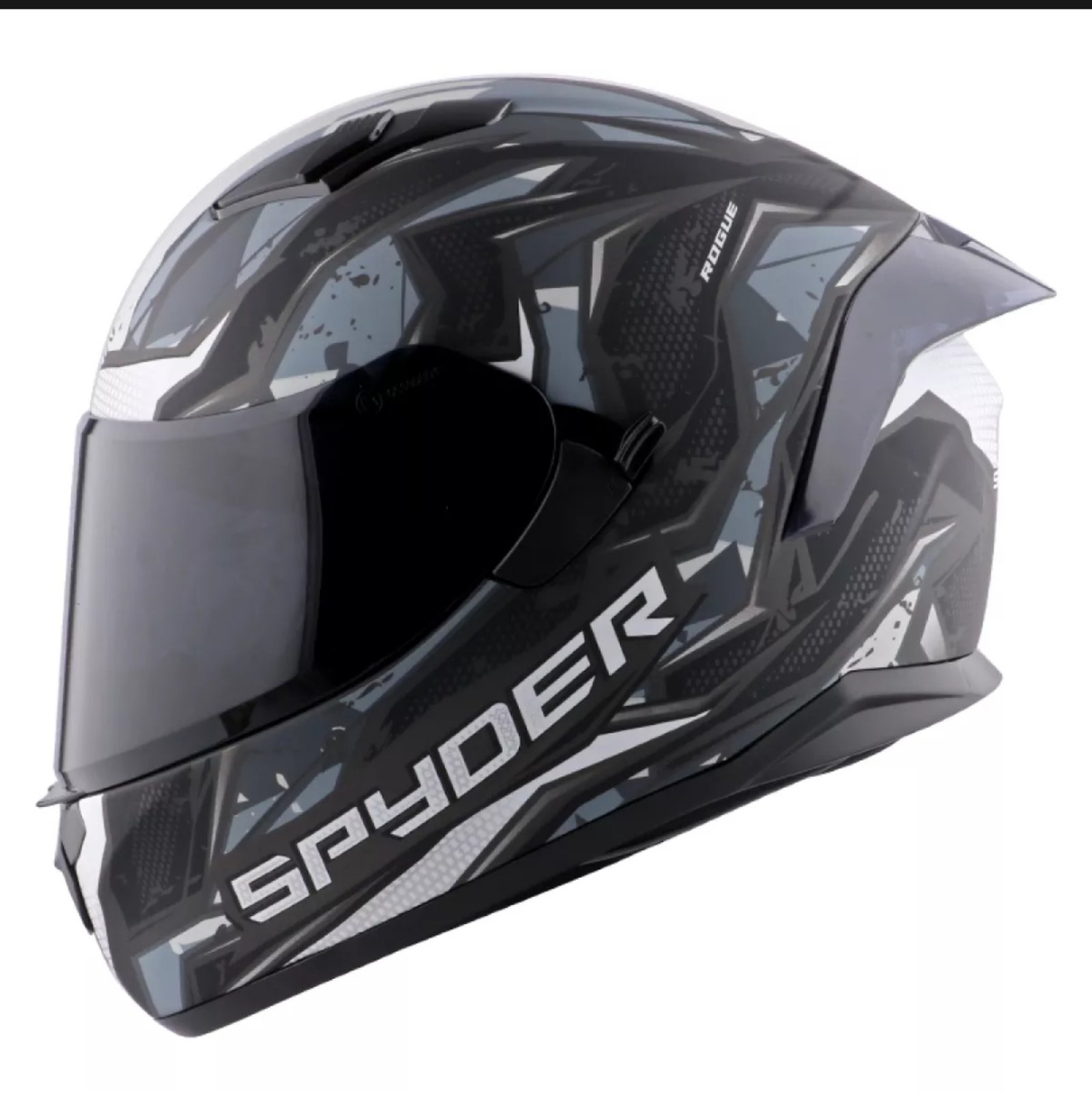 spyder full face helmet dual visor