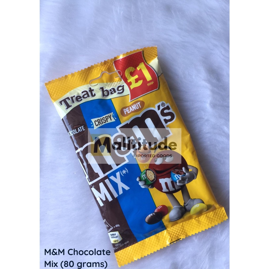M&M Mixed Treat Bag - 80g - Pack of 1
