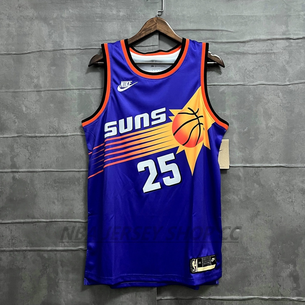 Adidas Men's Purple Graphic NBA Pheonix Suns Jersey