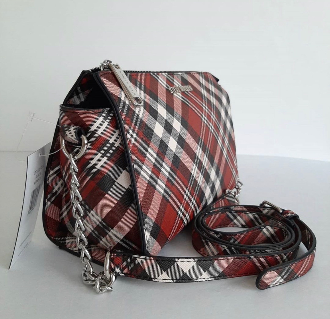 steve madden plaid bag