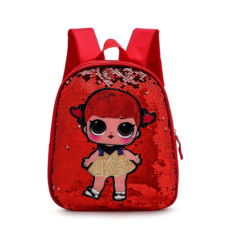 School Bag Lol Doll Sequin Backpack ✙ Surprise Kids Backpack
