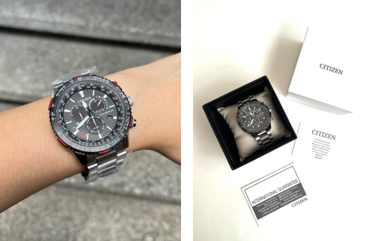 Citizen Promaster Sky Watch Eco-Drive CB5001-57E Black Dial Silver