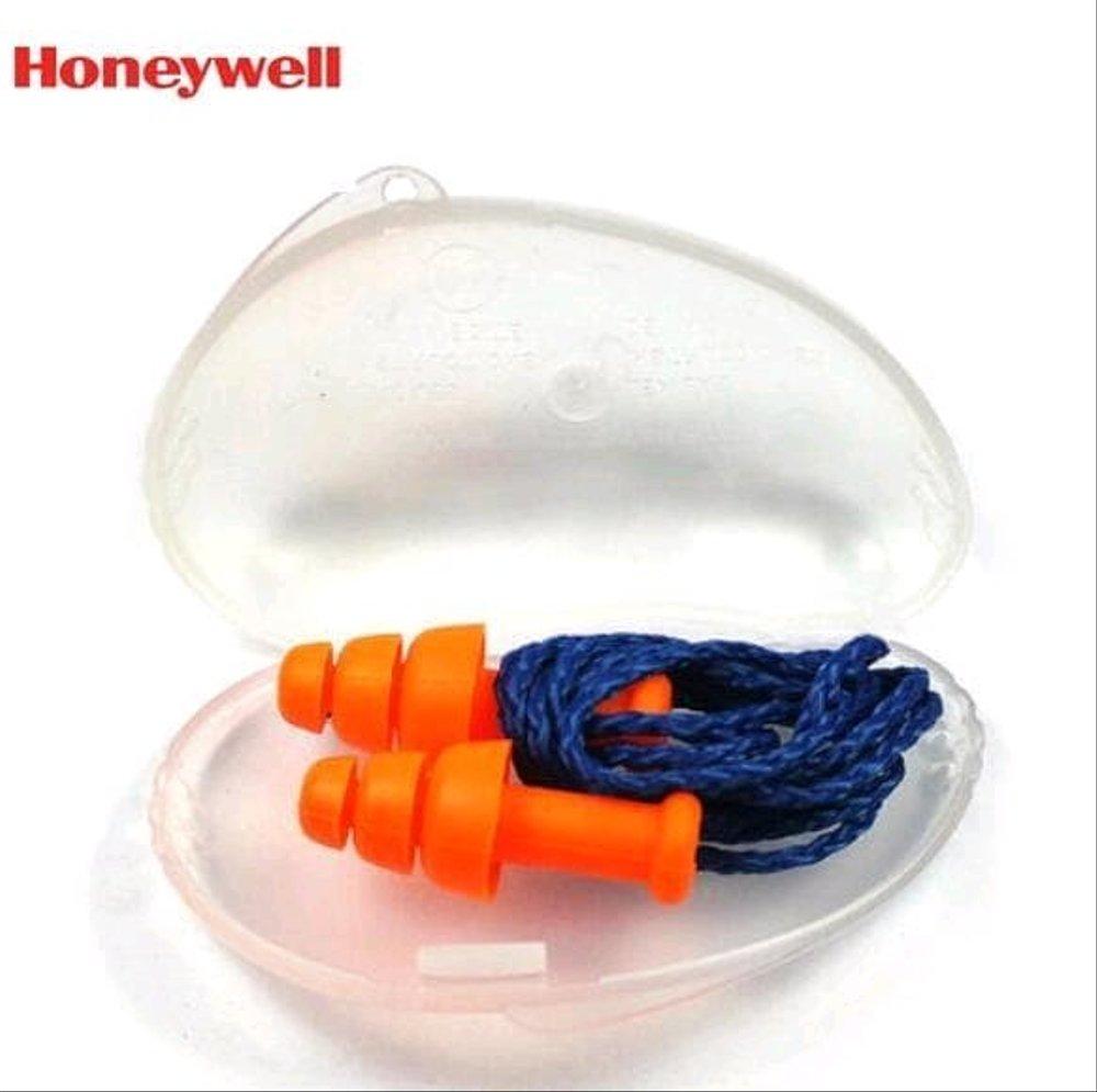 2 PAIR HOWARD LEIGHT SMARTFIT SMF-30 REUSABLE CORDED EAR PLUGS W/ CARRY CASE 