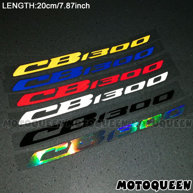 2 miếng dán mũ bảo hiểm vành bánh xe thân xe máy miếng dán logo trang trí đề can phản quang cho cb 1300 cb1300