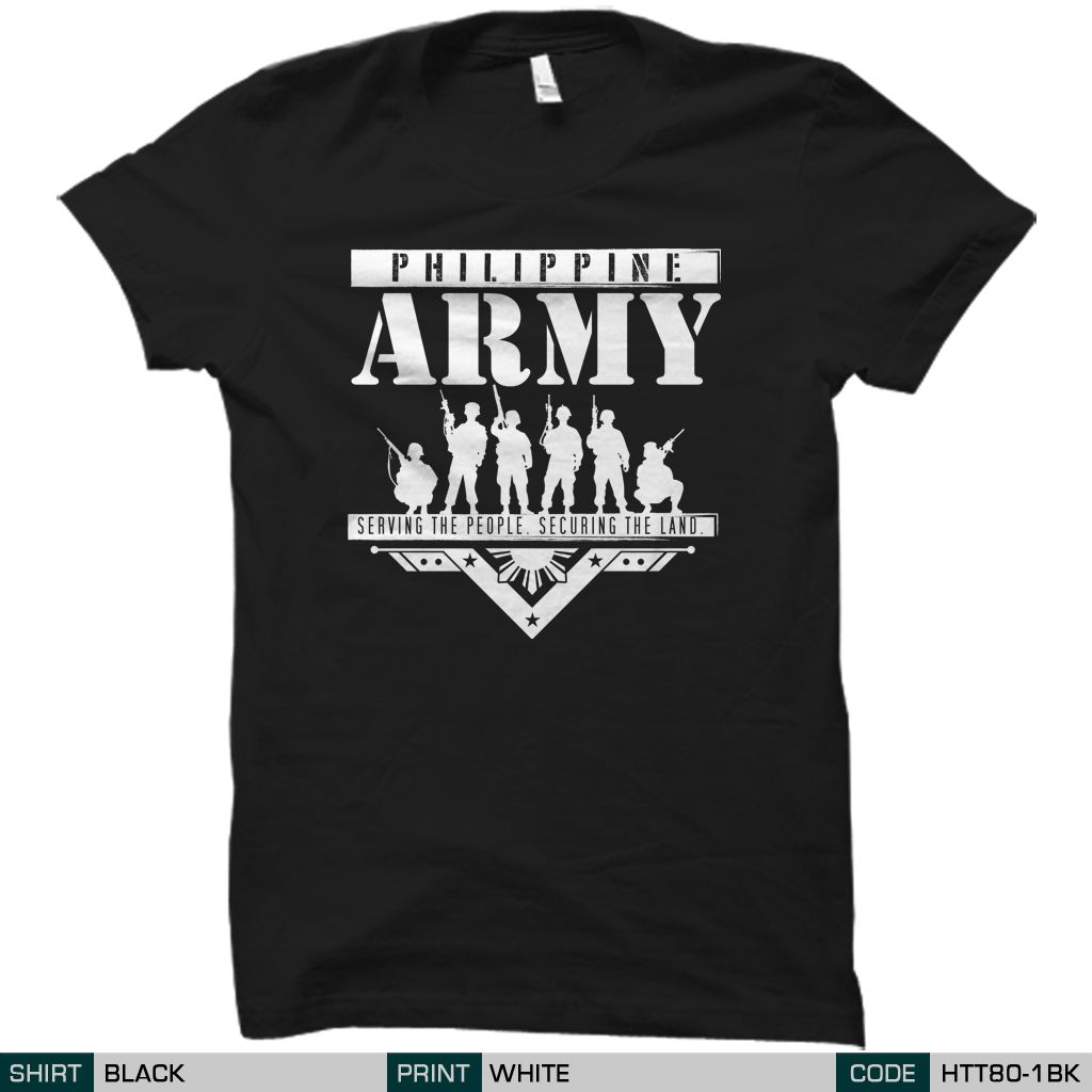 Hashtag Tees PH Philippine Army HTT80 1 Lazada PH