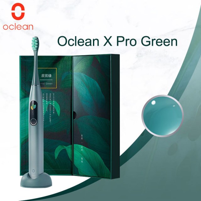 สำหรับผู้ใหญ่ Sonic Oclean XPRO แปรงสีฟัน Global Version 2-In-1แท่นชาร์จโทรศัพท์ IPX7สีหน้าจอสัมผัสแปรงสีฟัน Fast Charge