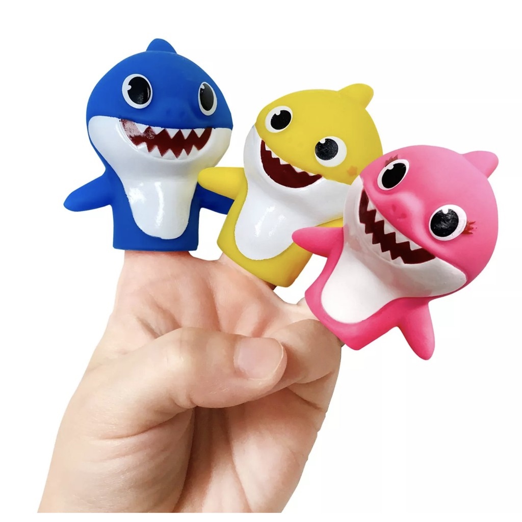 Pinkfong Baby Shark Bath Finger Puppets