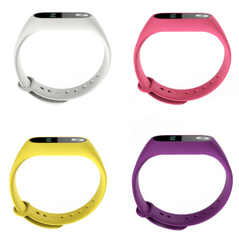 10 Pcs Silicone Replacement Watchband Watch Band Strap For Xiaomi Mi Band 2 Smart Bracelet - Intl July 2018 - 2 10 pcs Silicone Replacement Watchband Watch Band Strap for Xiaomi Mi Band 2 Smart Bracelet - intl - 2