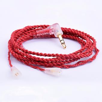 100% Newest FENGRU 1.2m Gold-plated Earphone Cables Headphone WireHIFI Headset Line For Sennheise Pin Series (IE8/IE80 Etc.) - Intl June 2018 - 3 100% Newest FENGRU 1.2m Gold-plated Earphone Cables Headphone WireHIFI Headset Line for Sennheise pin series (IE8/IE80 etc.) - intl - 3