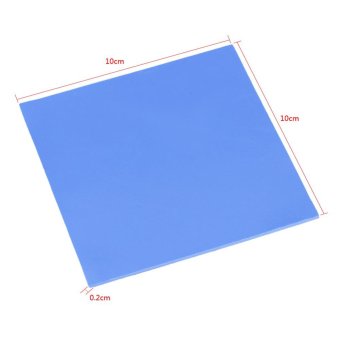 100x100x2mm CPU Thermal Pad Heatsink Cooling Conductive SiliconePads Blue - Intl June 2018 - 4 100x100x2mm CPU Thermal Pad Heatsink Cooling Conductive SiliconePads Blue - intl - 4