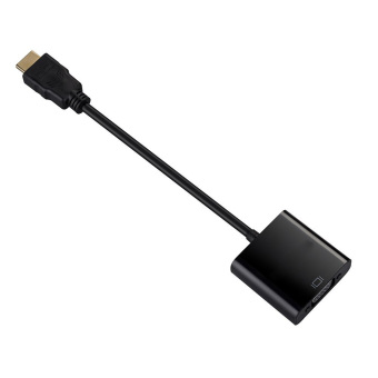 1080P HDMI Male To VGA Female Video Converter Adapter Cable For PCLaptop HDTV Projectors And Other HDMI Input Devices Black June 2018 - 5 1080P HDMI Male to VGA Female Video Converter Adapter Cable for PCLaptop HDTV Projectors and Other HDMI Input Devices Black - 5