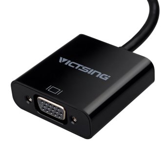 1080P HDMI Male To VGA Female Video Converter Adapter Cable For PCLaptop HDTV Projectors And Other HDMI Input Devices Black June 2018 - 3 1080P HDMI Male to VGA Female Video Converter Adapter Cable for PCLaptop HDTV Projectors and Other HDMI Input Devices Black - 3