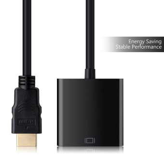 1080P HDMI Male To VGA Female Video Converter Adapter Cable For PCLaptop HDTV Projectors And Other HDMI Input Devices Black June 2018 - 4 1080P HDMI Male to VGA Female Video Converter Adapter Cable for PCLaptop HDTV Projectors and Other HDMI Input Devices Black - 4