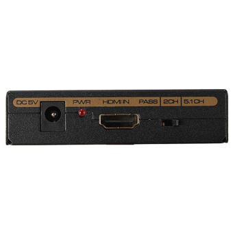 1080P HDMI To HDMI Optical + SPDIF + RCA L/R Extractor TV Converter Audio Splitter - Intl April 2018 - 5 1080P HDMI to HDMI Optical + SPDIF + RCA L/R Extractor TV Converter Audio Splitter - intl - 5