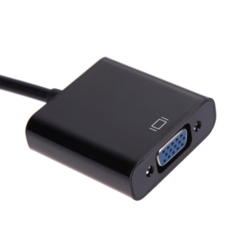 1080P Micro HDMI / Mini HDMI / HDMI To VGA Adapter With Audio(Blcak) - Intl April 2018 - 3 1080P Micro HDMI / Mini HDMI / HDMI to VGA Adapter with Audio(Blcak) - intl - 3