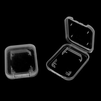 10PCS Transparent Standard SD SDHC Memory Card Case Holder BoxStorage Plastic - Intl June 2018 - 4 10PCS Transparent Standard SD SDHC Memory Card Case Holder BoxStorage Plastic - intl - 4