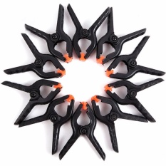 10Pcs Pack Photo Studio Light Photography Background Clips Backdrop Clamps Peg Photographic Equipment Black