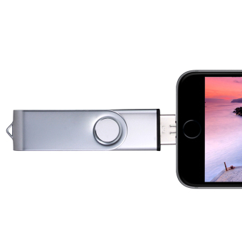 128GB OTG USB Stick Per Android Smart Phone USB Flash Drive-Silver June 2018 - 4 128GB OTG USB Stick per Android Smart Phone USB Flash Drive-Silver - 4