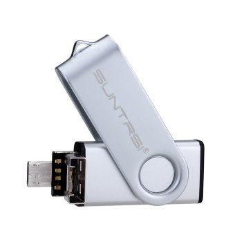 128GB OTG USB Stick Per Android Smart Phone USB Flash Drive-Silver June 2018 - 2 128GB OTG USB Stick per Android Smart Phone USB Flash Drive-Silver - 2