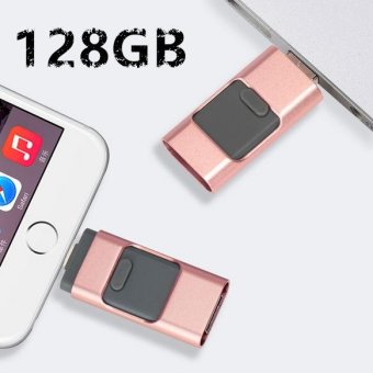 128GB Pen Drive For Apple Iphone 6s Andorid + OTG Pendrive U Disk 3in 1 Memory Stick USB 2.0 - Intl April 2018 - 3 128GB Pen Drive for Apple Iphone 6s Andorid + OTG Pendrive U Disk 3in 1 Memory Stick USB 2.0 - intl - 3