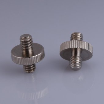 1/4 Male To 1/4 Male Threaded Metal Screw Adapter For TripodMonopod - Intl April 2018 - 5 1/4 Male To 1/4 Male Threaded Metal Screw Adapter for TripodMonopod - Intl - 5