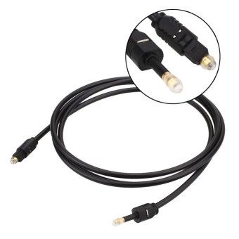 1.5m 5ft For Toslink To Mini 3.5mm Optical Fiber SPDIF Audio Cable Wire - Intl June 2018 - 3 1.5m 5ft For Toslink To Mini 3.5mm Optical Fiber SPDIF Audio Cable Wire - intl - 3
