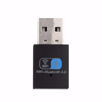 2 IN1 Bluetooth V4.0 USB Adapter Wifi Dongle 150Mbps Mini WirelessUSB WI-FI Adapter LAN WIFI Card Support Windows(Black) - Intl June 2018 - 2 2 IN1 Bluetooth V4.0 USB Adapter Wifi Dongle 150Mbps Mini WirelessUSB WI-FI Adapter LAN WIFI Card Support Windows(Black) - intl - 2