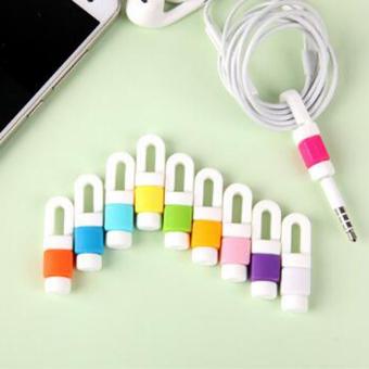 20 Pcs Data Line USB Charging Cable Earphone Cord Saver ProtectorProtection Cover For IPhone IPad Mobile Phone Tablet Cable RandomColor - Intl April 2018 - 2 20 Pcs Data Line USB Charging Cable Earphone Cord Saver ProtectorProtection Cover for iPhone iPad Mobile Phone Tablet Cable RandomColor - intl - 2