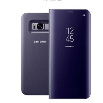 2017 New Clear View Mirror Leather Flip Stand Case Cover ForSamsung Galaxy S6 June 2018 - 2 2017 New Clear View Mirror Leather Flip Stand Case Cover forSamsung Galaxy S6 - 2