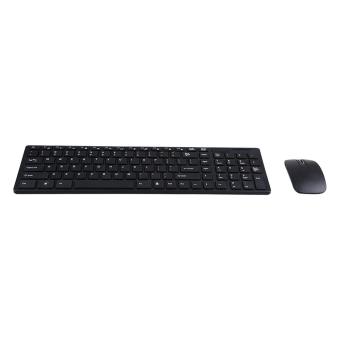 2.4G Optical Wireless Keyboard And Mouse Mice USB Receiver Combo Kit For MAC PC Black - Intl June 2018 - 2 2.4G Optical Wireless Keyboard and Mouse Mice USB Receiver Combo Kit for MAC PC Black - intl - 2