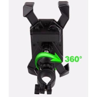 2in1 Phone Holder With USB Charger For Motorcycle (Black) June 2018 - 3 2in1 phone Holder With USB Charger for Motorcycle (Black) - 3