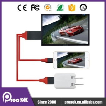 2M Lightning To HDMI/HDTV AV TV Cable Adapter For Apple IPad IPhone5S 6 6S Plus 7 IPAD - Intl April 2018 - 5 2M Lightning To HDMI/HDTV AV TV Cable Adapter For Apple iPad iPhone5S 6 6S Plus 7 IPAD - intl - 5